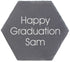 Happy Graduation Personalised Graduation Coaster